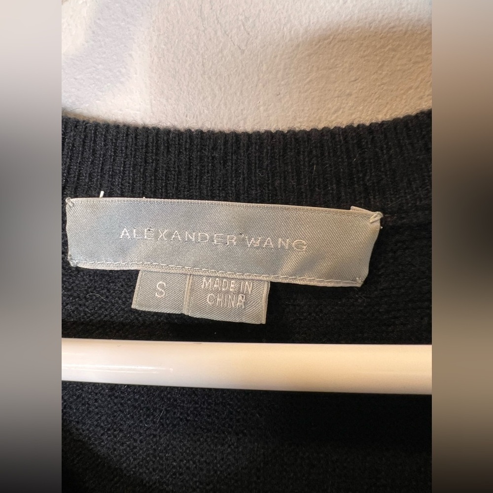 Alexander Wang Mini Sweater Dress Size Small - Picture 3 of 4